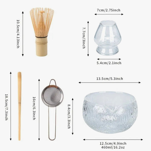 Matcha Making Kit (Clear)