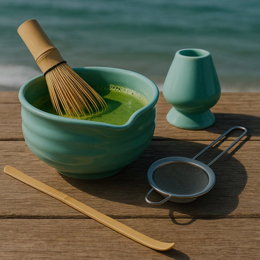 Matcha Making Kit (Turquoise)